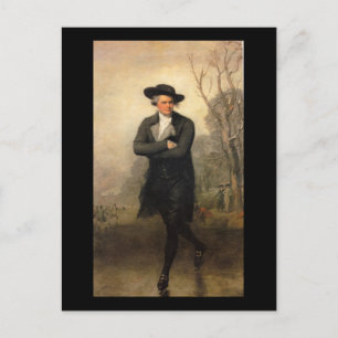 The Skater, by Gilbert Stuart Postcard