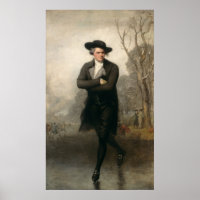 The Skater - Gilbert Stuart Fine Art Poster