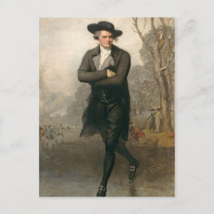 The Skater (Portrait of William Grant) Postcard