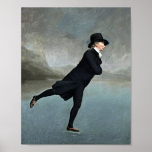 The Skating Minister painting by Henry Raeburn Poster