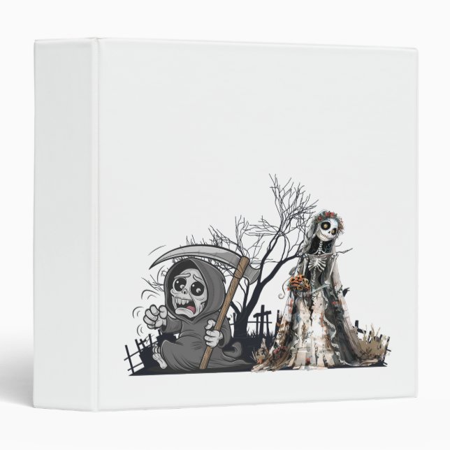  The Skeleton and the Corpse Bride. Binder (Front/Spine)
