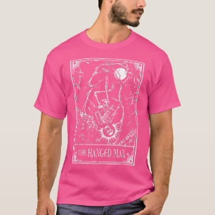 The Skeleton Man Tarot Card Occult Tarot Reader Re T-Shirt
