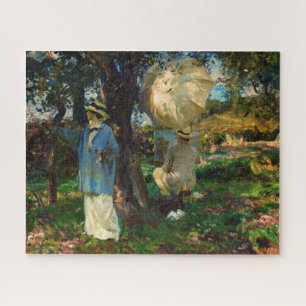 The Sketchers by John Singer Sargent Jigsaw Puzzle