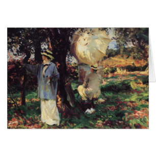 The Sketchers by Sargent, Vintage Victorian Art