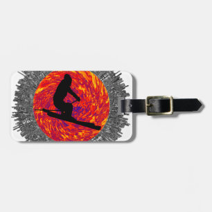 THE SKI DREAMER LUGGAGE TAG