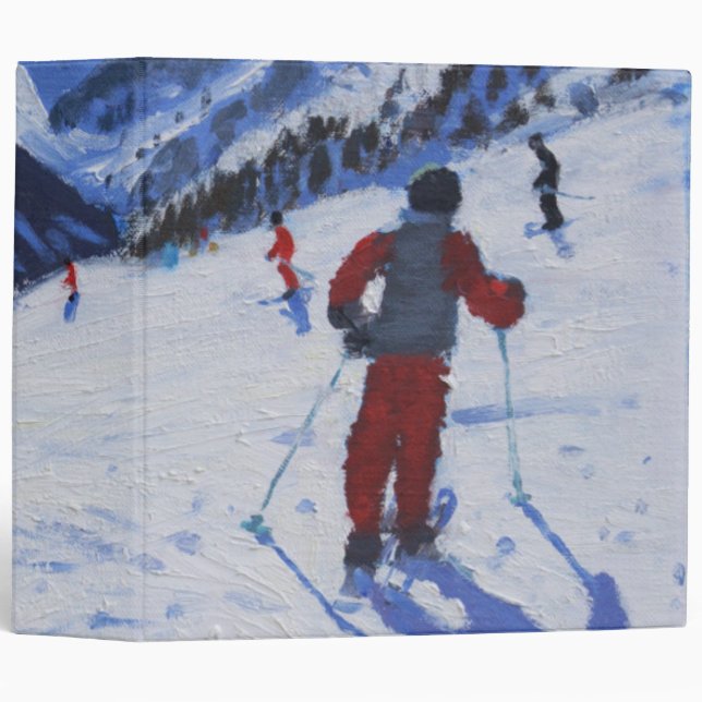 The ski instructor Mottaret Binder (Front/Spine)