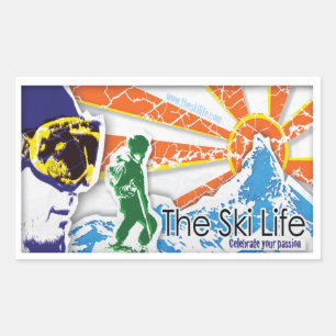 The Ski Life - Celebrate your passion Sticker