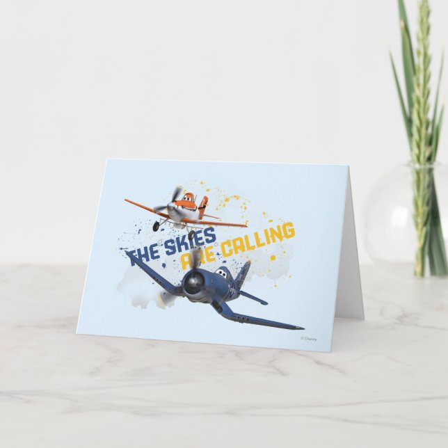 The Skies are Calling Card (Front)