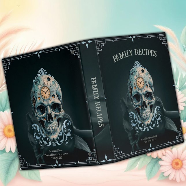 The Skull of Time: Roman numerals  Binder (Creator Uploaded)