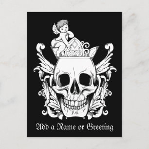 The Skull Postcard