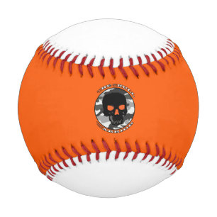 The skull warrior baseball