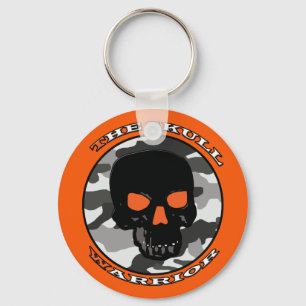 The skull warrior  keychain