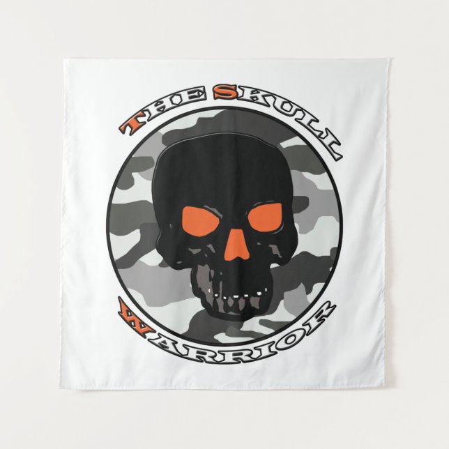 The skull warrior  tapestry (Front)