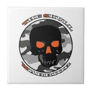 The skull warrior   tile