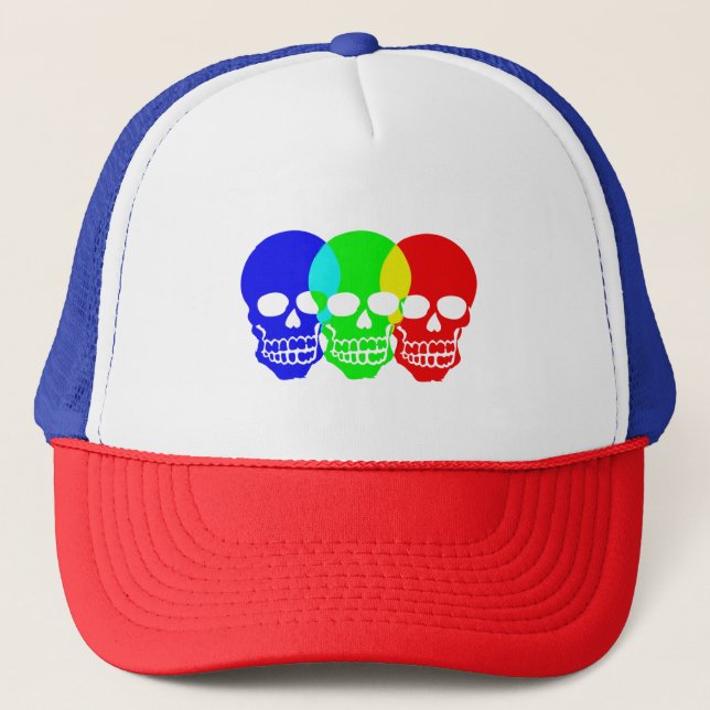 The Skulls T-Shirt Trucker Hat (Front)