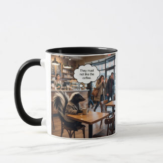 The skunk continues to be in denial mug