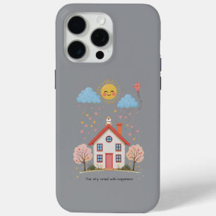 The sky cried with happiness iPhone 15 pro max case