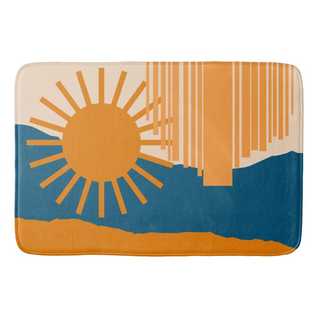 The sky is falling 15 bath mat (Front)