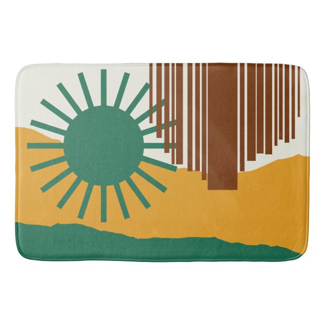 The sky is falling 2 bath mat (Front)