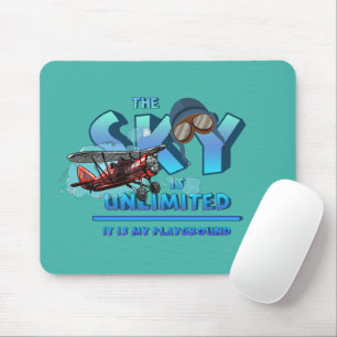 The Sky is My Playground Mouse Pad