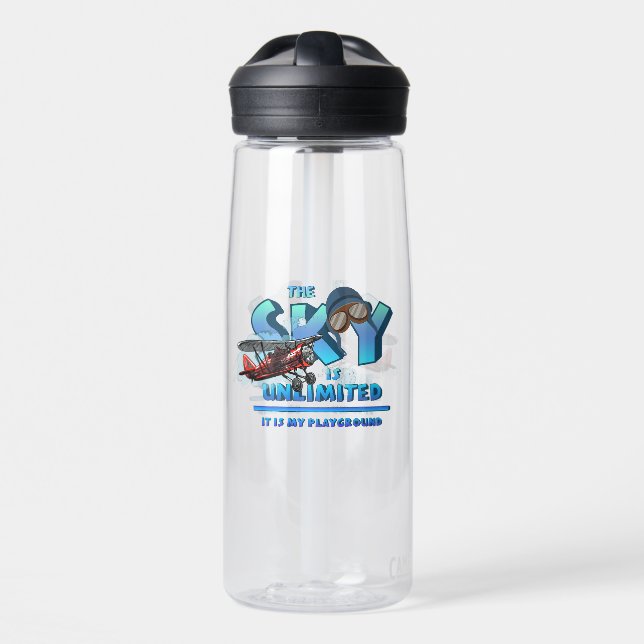 The Sky is My Playground |  Water Bottle (Front)