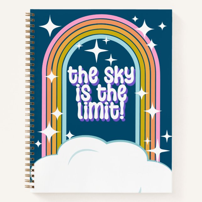 The Sky is the Limit Notebook (Front)
