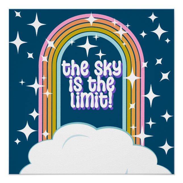 The Sky is the Limit Poster (Front)