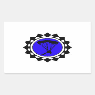 THE SKYDIVER BLUEZZZZZZZZZZZZ STICKER