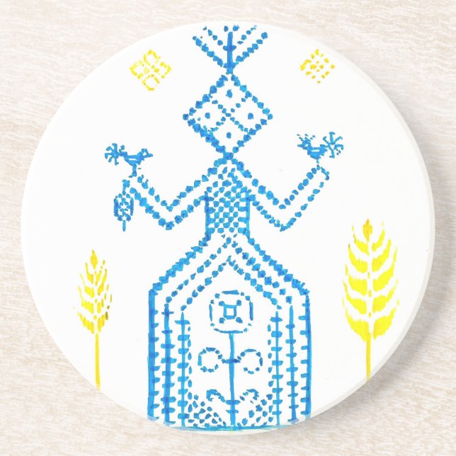 The slavic goddess Mokosh Coaster (Front)