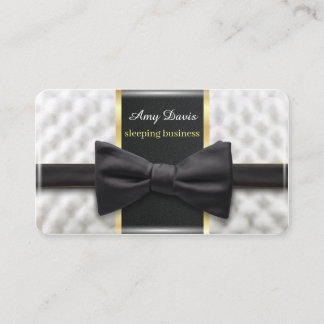  The Sleep Industry black butterfly Business Card