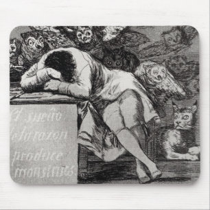 The Sleep of Reason Produces Monsters Mouse Pad