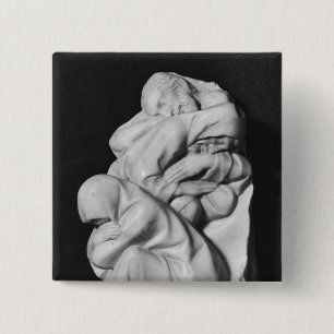 The sleeping Apostles 2 Inch Square Button