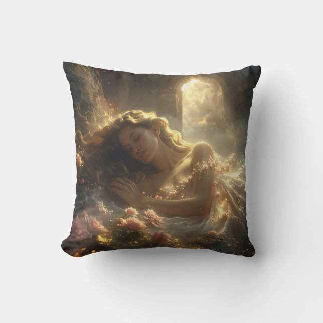 THE SLEEPING BEAUTY - BALLET & DANCE THROW PILLOW (Front)