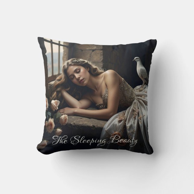 THE SLEEPING BEAUTY - BALLET & DANCE THROW PILLOW (Front)