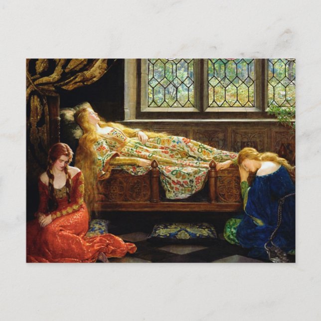 The Sleeping Beauty Postcard (Front)