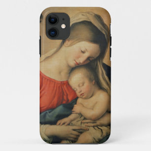 The Sleeping Christ Child (oil on canvas) iPhone 11 Case