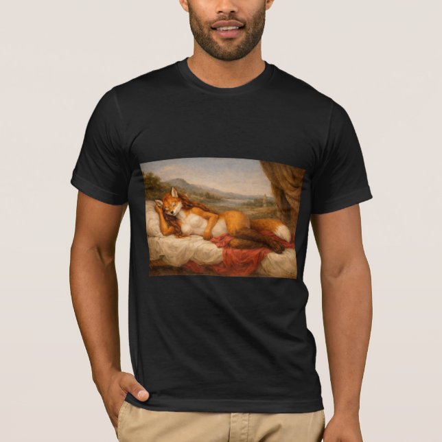the sleeping furry venus T-Shirt (Front)