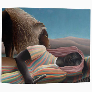 The Sleeping Gypsy, Henri Rousseau Binder