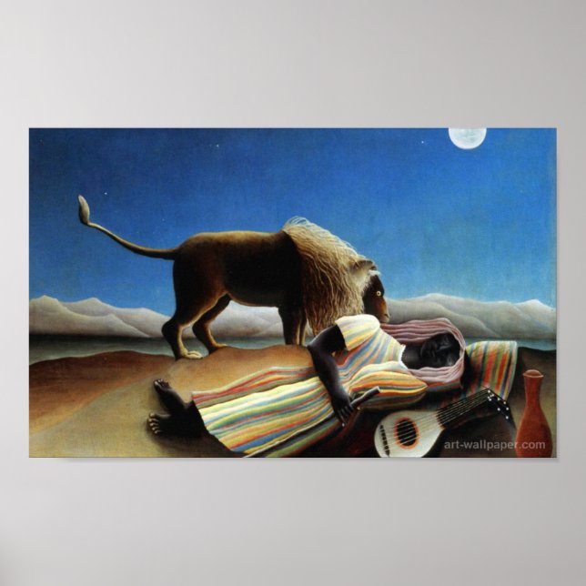 The Sleeping Gypsy Poster (Front)