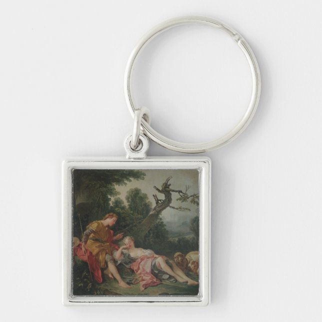 The Sleeping Shepherdess Keychain (Front)