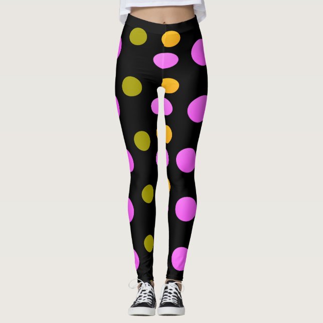 The Sleepy Velvet Collection Leggings (Front)