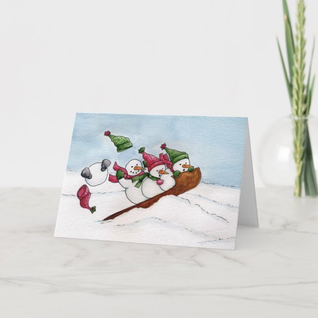 The Sleigh Ride Card (Front)