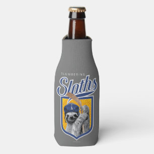 The Slumbering Sloths (Hockey Team) Bottle Cooler