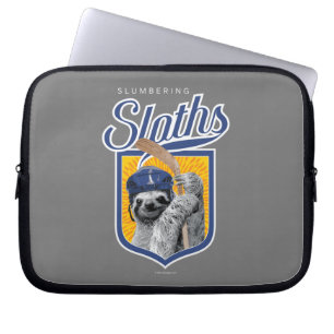 The Slumbering Sloths (Hockey Team) Laptop Sleeve