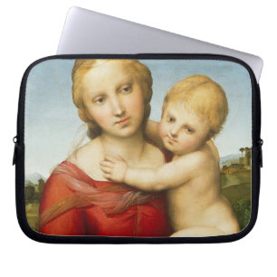 The Small Cowper Madonna, c.1505 (oil on panel) Laptop Sleeve