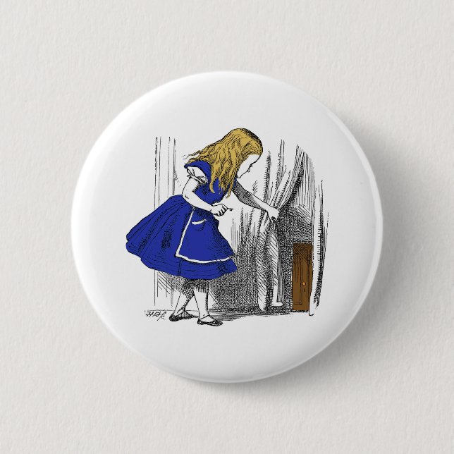 The Small Door 2 Inch Round Button (Front)