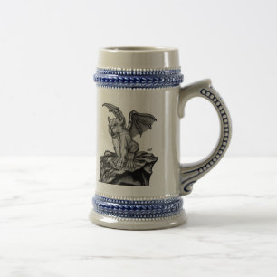 The small GOLEM - Gargoyle black knows Design Beer Stein