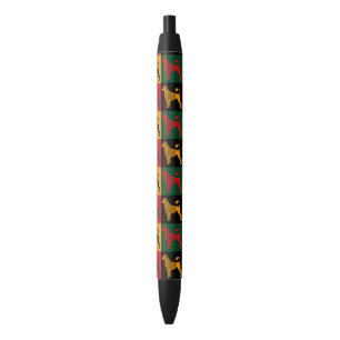 The smart Portuguese water dog Black Ink Pen
