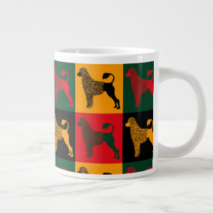 The smart Portuguese water dog  Large Coffee Mug