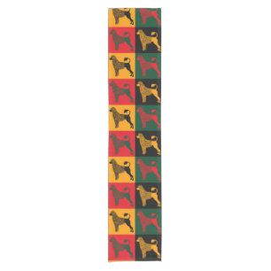 The smart Portuguese water dog  Short Table Runner
